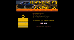 Desktop Screenshot of leonautoparts.com